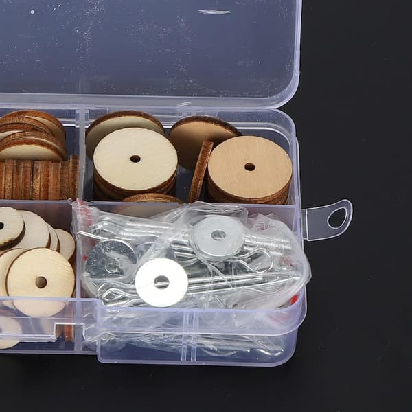 [KK]50 Set Doll Joints Cotter Pin Joints Dolls Wooden Skeleton Joints Movable