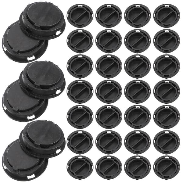 50 st spargrisplugg i plast, spargrisproppar, pengaburk, bottenlock, spargrisproppar