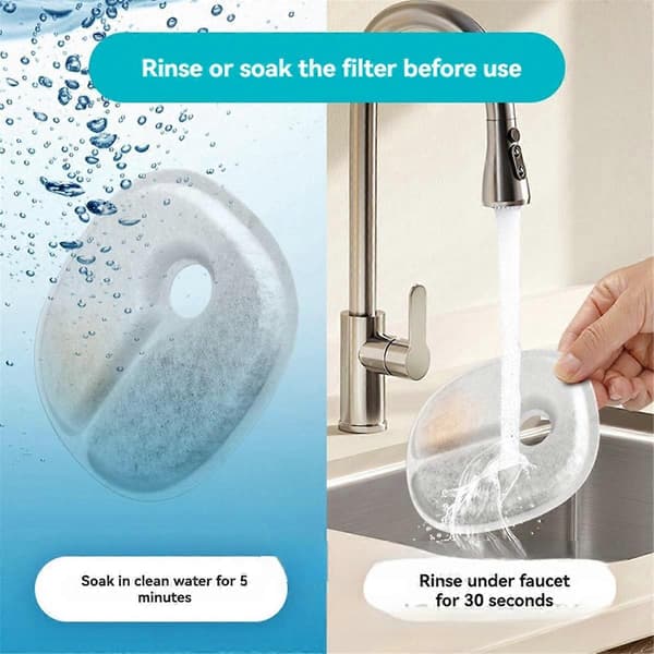 For CHEERBLE Automatiske Erstatningsfiltre for Dyr 12PCS