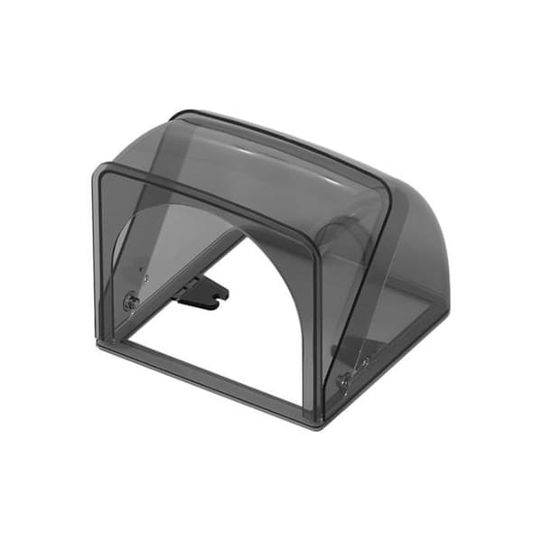 Vandtæt dæksel til udendørs stikkontakter - Sort