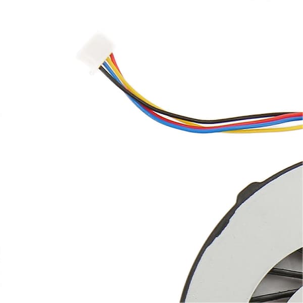 4-bens CPU-køleventilator til HP 15 BS AC AF 250 bærbar computer, præcis størrelse, støjsvag køleventilator med nem installation og LED-lys