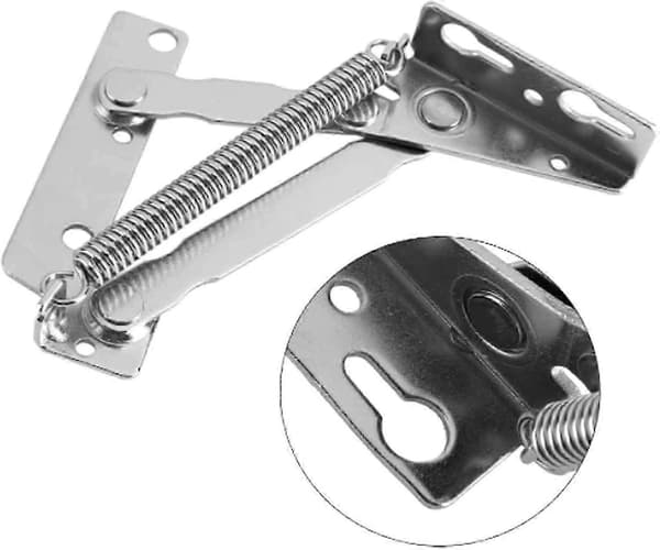 Lyft köksfällfäste fjäder köksfällfäste skåp hydrauliskt skåpdörrgångjärn silver