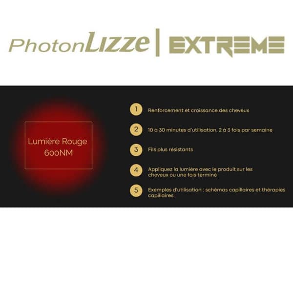 Photon Supreme LED sininen-punainen-vihreä Lizze