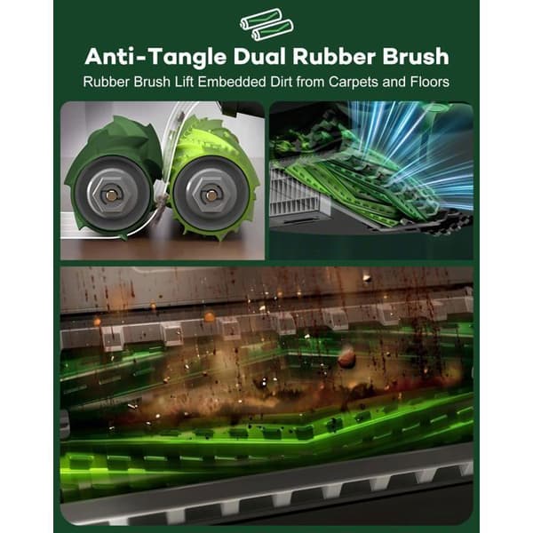 18 kombinasjonstilbehør for iRobot Roomba Max 705 Combo/706 Combo robotstøvsuger