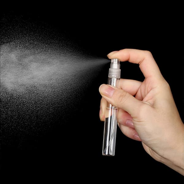 20 st 10 ml flaskor Små kosmetiska atomizer parfymflaskor Atomiseringsbehållare Glasflaska för resa