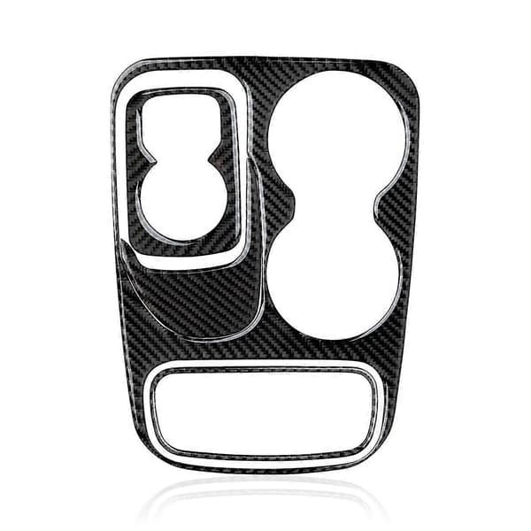 Midtkonsoll girskiftpanel deksel trimsett for Durango lhd Carbon Fiber Pattern