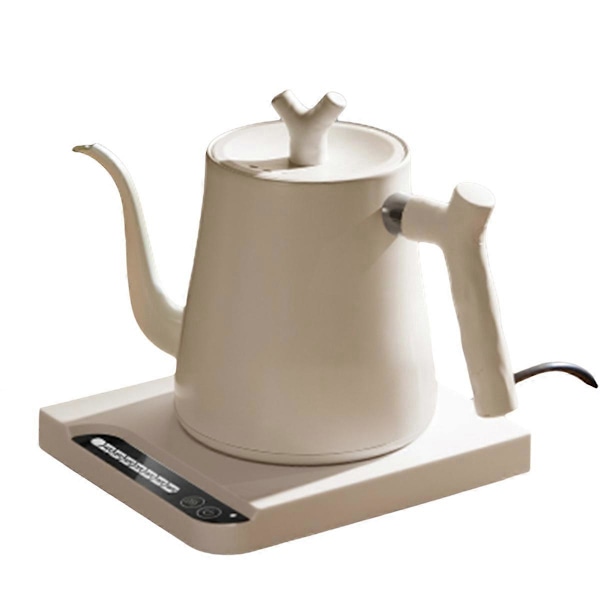 1000w Hurtig Opvarmning Vandkande 304 Rustfrit Stål Elektrisk Vandkedel & Kaffekedel Automatisk Sluk B EU Stik White