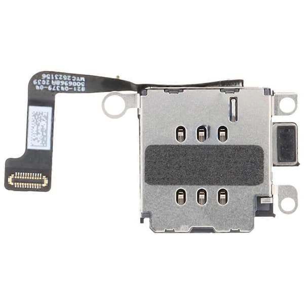 For iPhone 15 Plus Dobbel SIM-kortholder med flekskabel