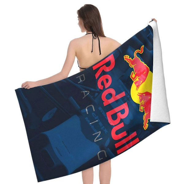Red Bull-3 Kylpypyyhe Unisex Pyyhkeet Muoti Pyyhe Superhieno Kuitu Rantapyyhkeet-DW638