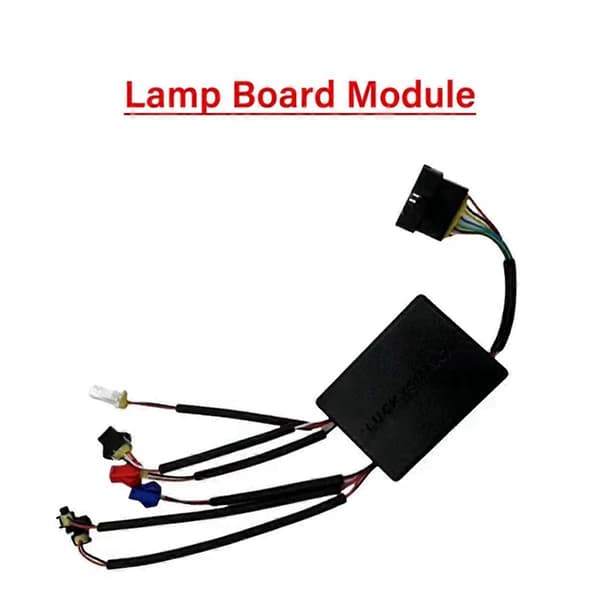 Lampeplademodul til G2 Master Elektrisk Scooter Skateboard Lysstyring Tilbehør Black