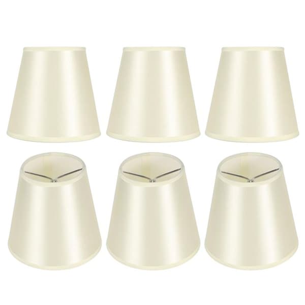 Set med 6 moderna vägglampskärmar för sovrum, hall, arbetsrum, dekoration