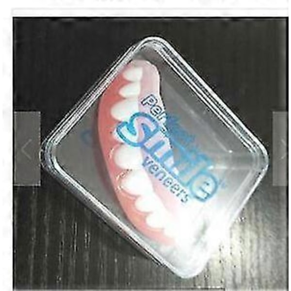Perfect Smile Veneers Tandprotespasta omedelbara tänder flex passform press-on veneers cov