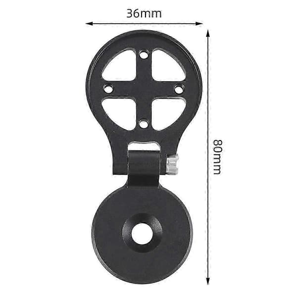 Justerbar cykelcomputerholder til Garmin Wahoo Bryton 25-26