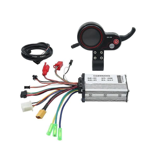 48v 500w Kontroller Mr-100 Lcd Display Mätare Instrumentbräda Kit För El