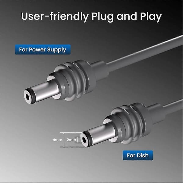 Til Starlink-kabel til Mini Power Charging, udskiftningsstrømkabel til Starlink Mini Starlink-kabel til Mini Power DC B