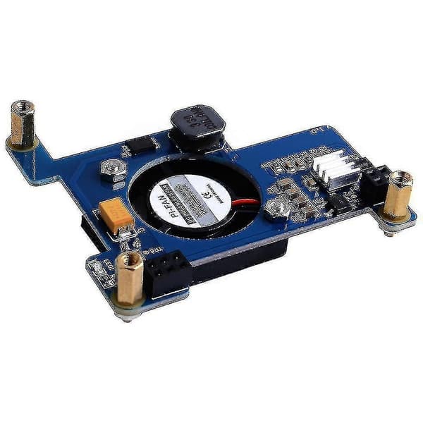 Raspberry Pi 4 Model B/3b med OLED og 802.3af PoE nettverksutvidelseskort
