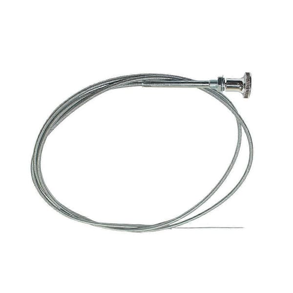 Krom Universal 6 fod karburator choker kabel push pull choker gaskabel til Hot Rat Rod Holley Edelbrock