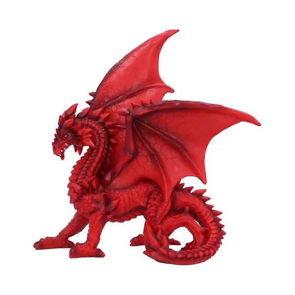 Tailong Rød Drage Figur 215cm