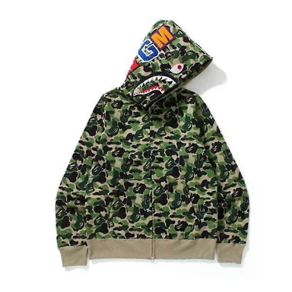 Hajtryk Nyt Efterår Herretøj Europæisk og Amerikansk Pullover Hættetrøje Frakke Mode Trend Lynlås Hættetrøje Sød Streetwear y2k 4XL Picture color8