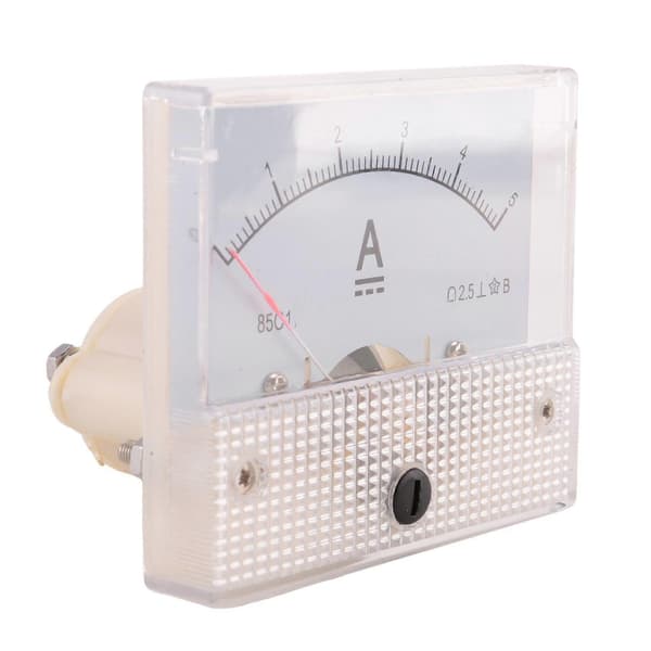 85C1-A Analog Strømpanelmeter DC 5A AMP Amperemeter