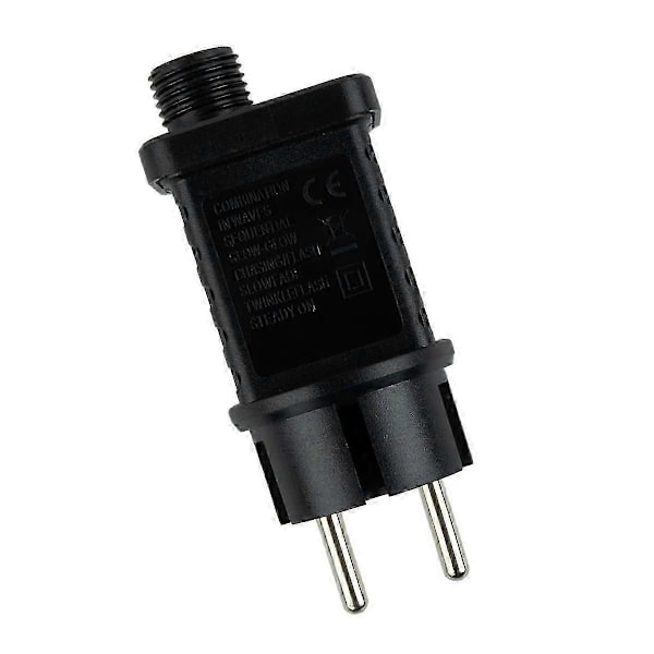Strömadapter 31V 6W Utgångsström 100V-240V Åtta Funktioner EU-kontakt Black