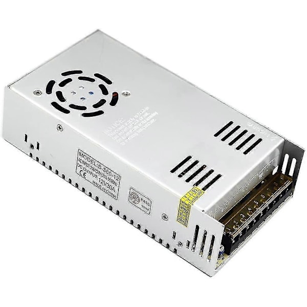 12V 30A DC Universell Reglerad Switchande Strömförsörjning 360W - Hög Effektivitet, Pålitlig Prestanda