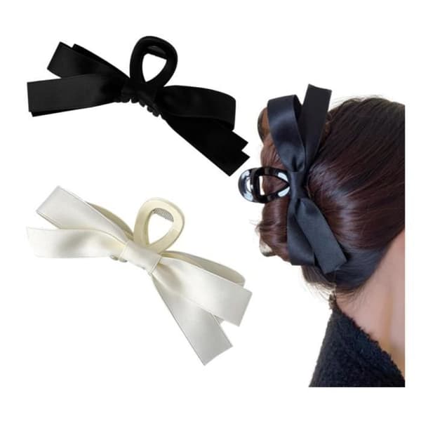 Hårklemmer - Ikke specificeret - 2 stk. - Elegant knudedesign - Sikkert greb - Holdbar