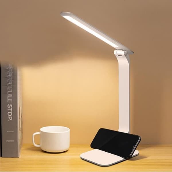 YANSION 5W LED skrivebordslampe - 3 lysmoduser - Justerbar lysstyrke