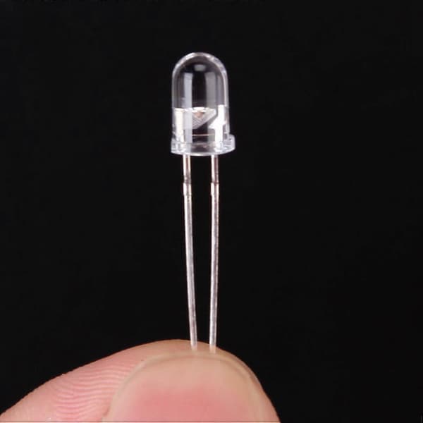 40 stk. 5 mm IR LED infrarød lysdiode.