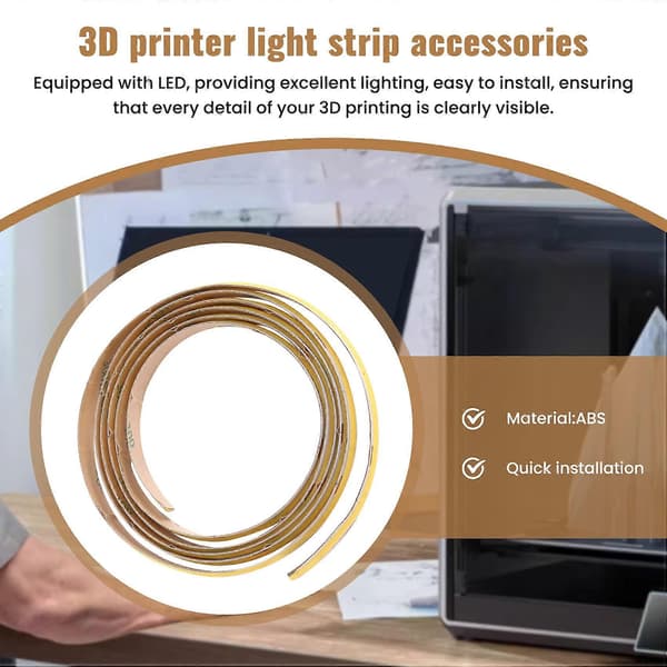 Til K1/K1 MAX Super Bright 10mm Led COB Fyldlys LED til 3D-printertilbehør