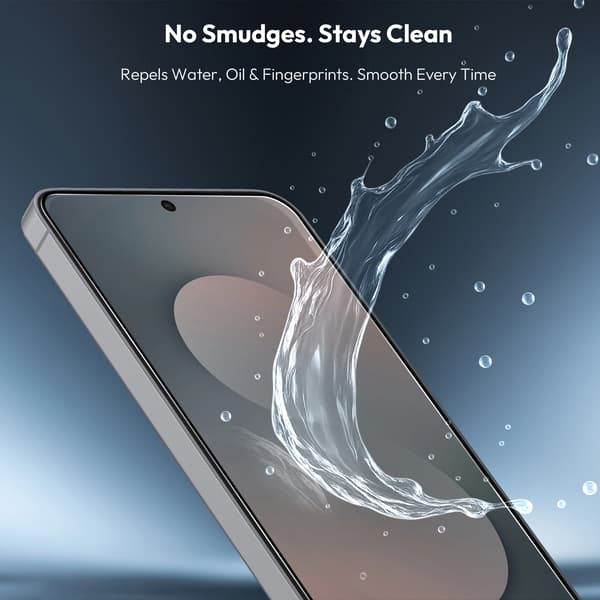 [KK]2-Pack Samsung S25 FE Screen Protector & 2-Pack Lens Protector - Tempered Glass | [Automatic Installation] - Bubble-Free