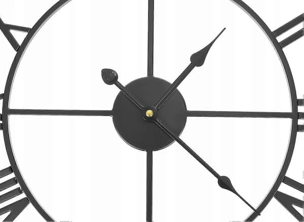 Väggklocka Asato Svart 47cm black