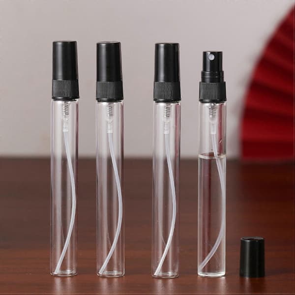20 st 10 ml flaskor Små kosmetiska atomizer parfymflaskor Atomiseringsbehållare Glasflaska för resa