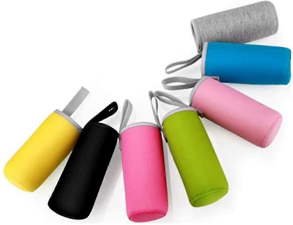 Flaskfodral 8 Delar Isolerat Neopren Flaskskydd Termiska Väskor Flaskfodral Glasflaskor Väska För Glas