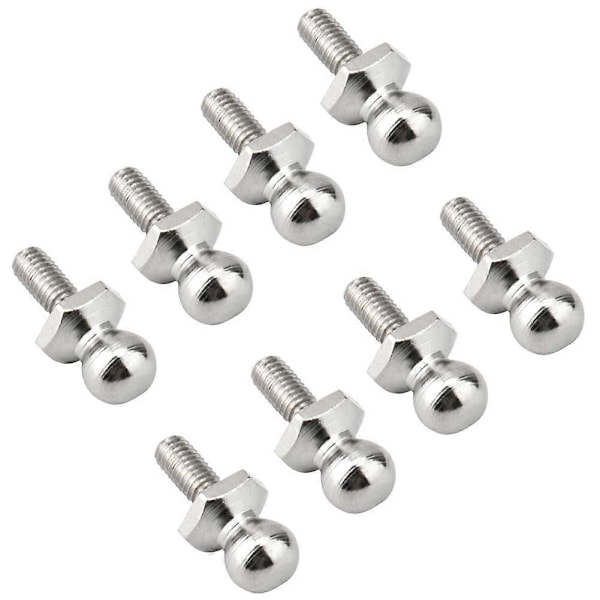 8 stk. 4,8 mm kulebolt for Sakura D3 CS Sport 1:10 RC Modellbil