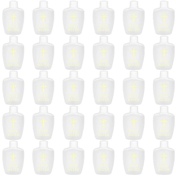 25 stk. 60 ml helligvandsflasker, plastik helligvandsbeholder, tom helligvandsflaske one size