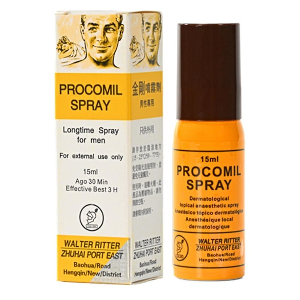Fördröjd spray för längre varaktig sex Fördröjd spray vitaminer för män
