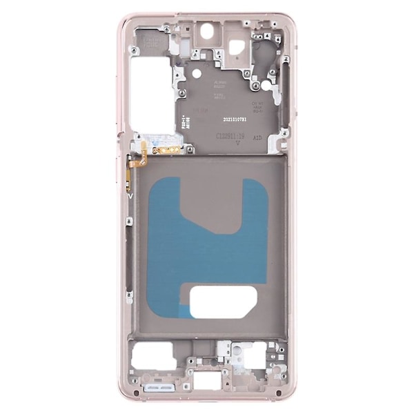 For Samsung Galaxy S21 5G G991B OEM Front Husk Ramme Reparationsdel Gold