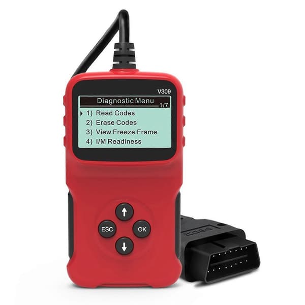 Obd Digital Bil Feilkode Leser Diagnostisk Skanner Med 5 Språk