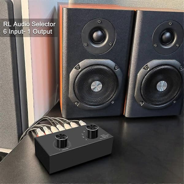 Audio Bi-direktionel Switcher Selector Audio Switch Splitter