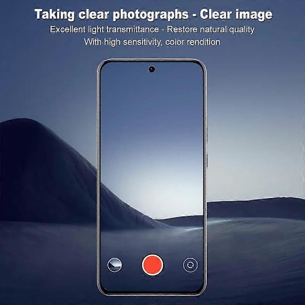 imak Integrerat Bakre Kameralinsskydd i Härdat Glas med Linsskydd För OnePlus Nord 4