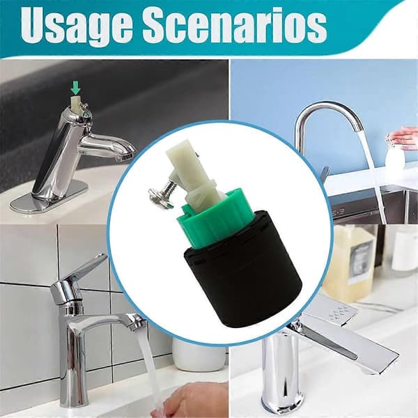 92730000 Keittiöhanan varaosat Black  Green