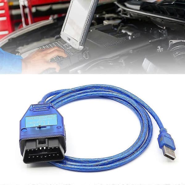 409.1 KKL 409 FTDI FT232RL OBD2 Bildiagnoseværktøjer Interfaces Kabel