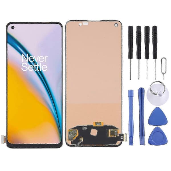 För OnePlus Nord 2 5G (DN2101/DN2103) TFT LCD med pekskärm