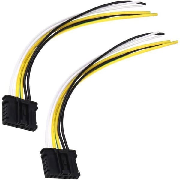 Create Idea 2 stk. 6 sten 20 cm baglygtekabelstik Lygtekabel til bil 1606248780