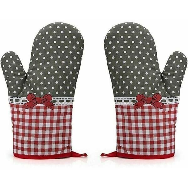 Köksvantar - RNEMITERY - Brandsäkra grillhandskar - 2-pack - 28 cm - Handskydd