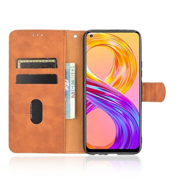 Læderetui til Realme 8 / Realme 8 Pro