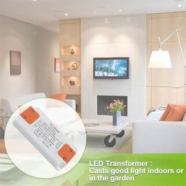 12V 15W LED Transformer LED Lavspændingstransformer Ingen Støj LED Driver Strømforsyning til G4 MR16 MR11 GU4 GU5.3 LED Lampe As Shown