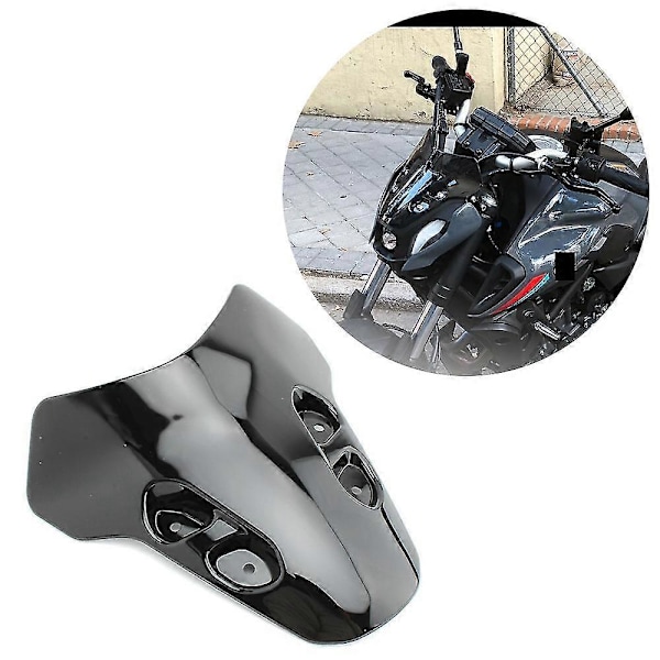 Motorcykel Vindruta Vindskydd Luftavvisare För 2021 Mt-07 Mt07 Mt 07 Mt07 Svart