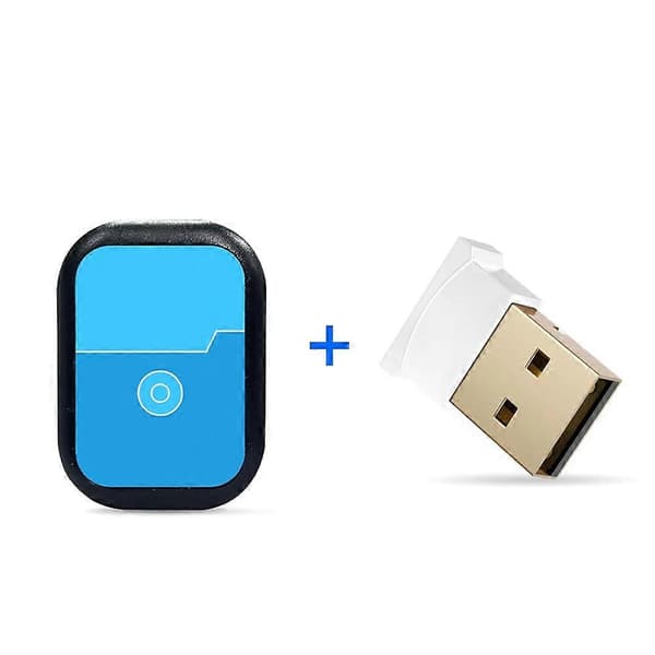 WT9011DCL-BT50 9-axlig attitydsensor - Gyro, accelerometer, magnetometer och lutningsmätare med USB BT 5.0-adapter Blue